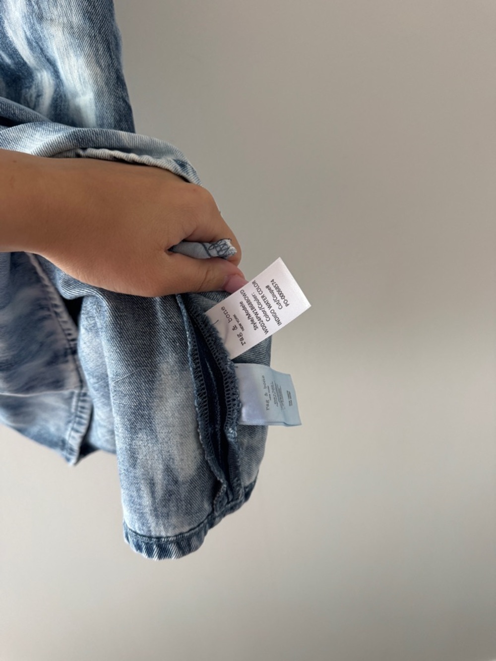 RAG & BONE Naia Tie Dye Mini Dress XS - Picture 4 of 5